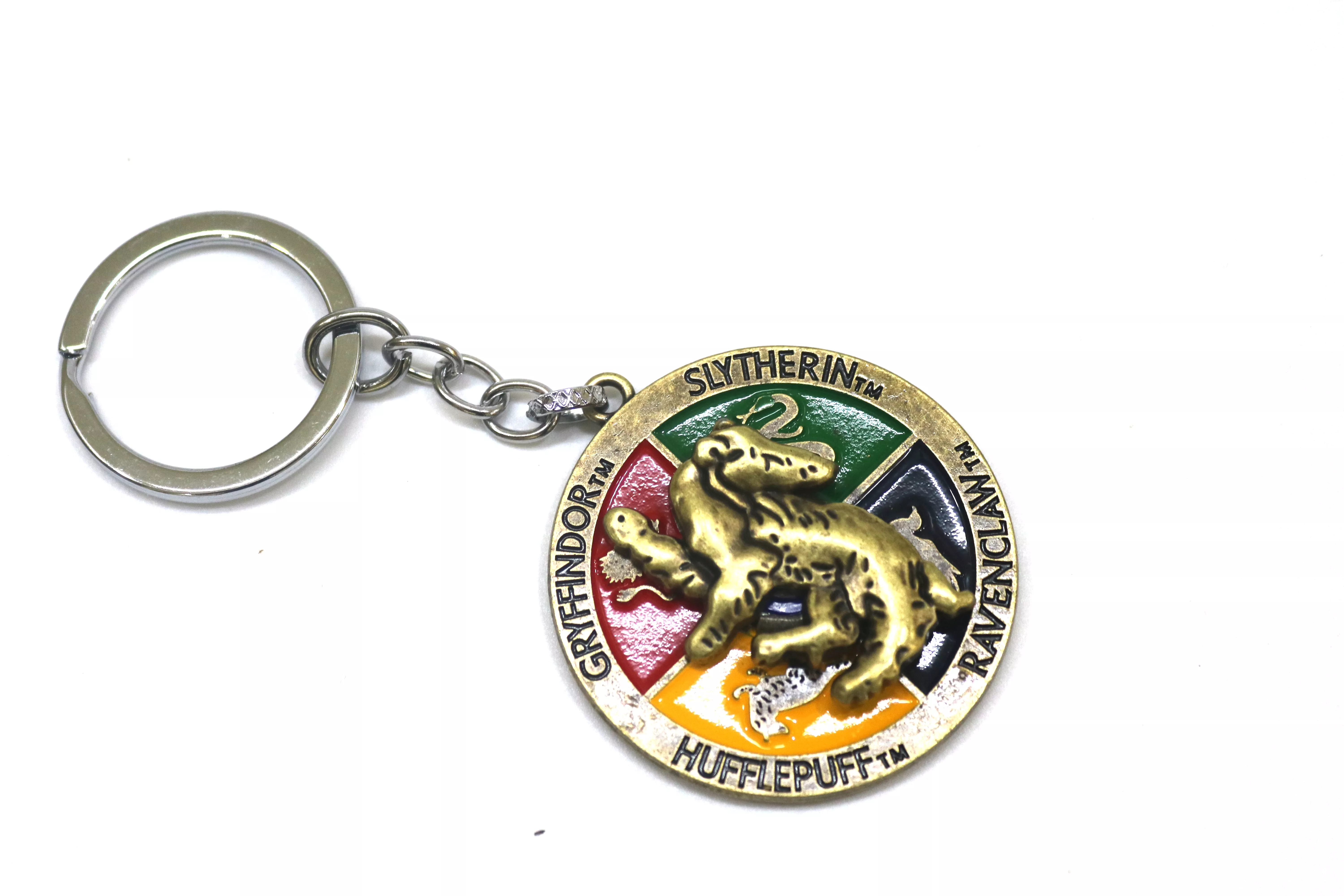 Hogwarts Houses Crest Spinner Keychain - Custom Keychain